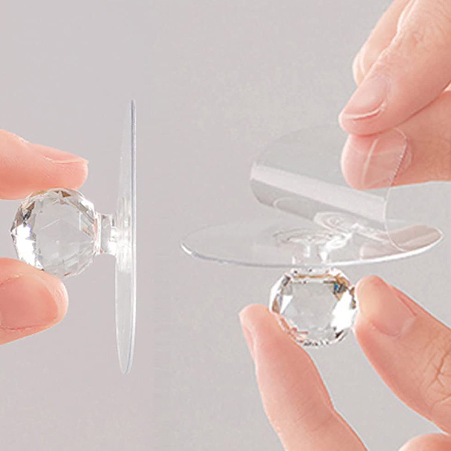 17798 Clear Cabinet Drawer Knobs / Hook, Diamond Crystal Shaped Pulls Handles for Wardrobe, Kitchen, Cupboard, Bathroom Dresser, Furniture Door Window (1 Pc) 17798 Clear Cabinet Drawer Knobs / Hook, Diamond Crystal Shaped Pulls Handles for Wardrobe, Kitchen, Cupboard, Bathroom Dresser, Furniture Door Window (1 Pc)